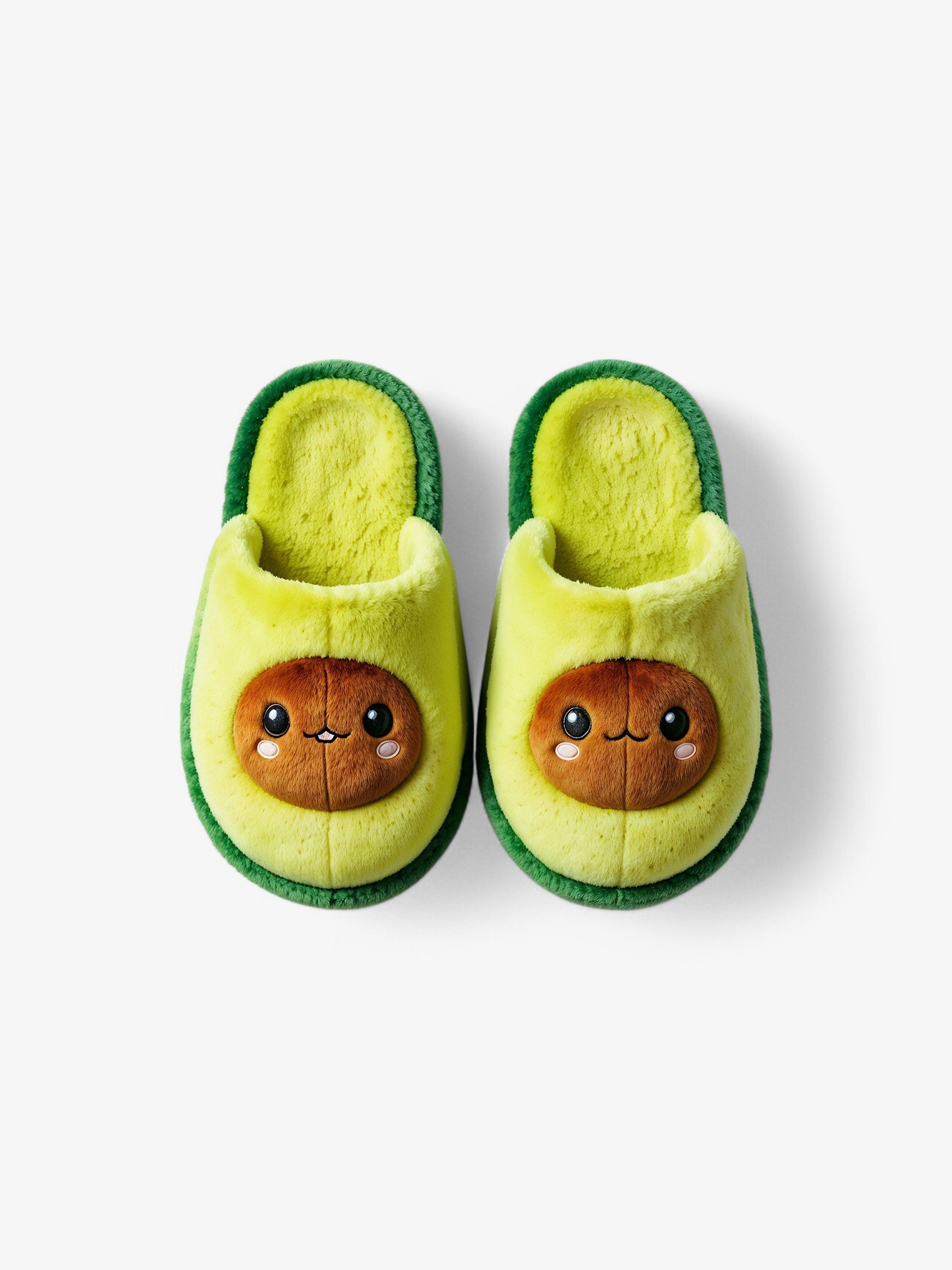 Avocado Face Slippers-zoom-1