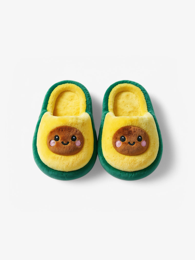 Avocado Face Slippers-zoom-