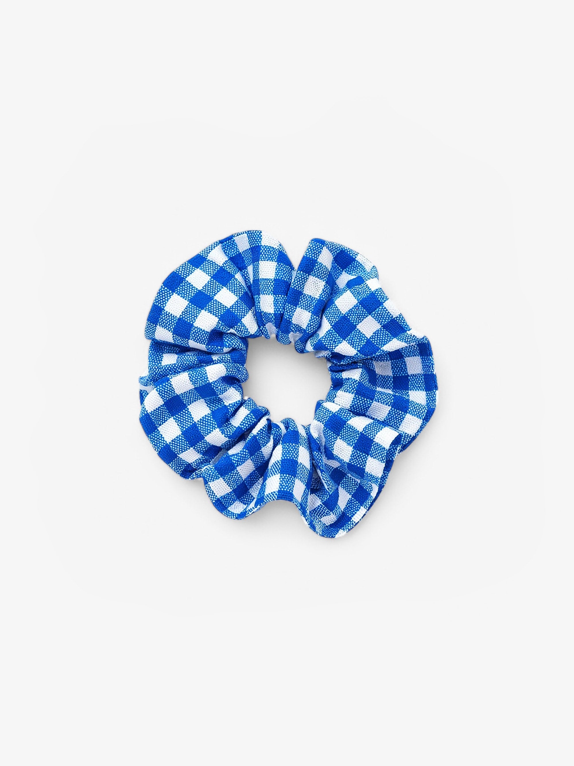 Gingham Check Scrunchie