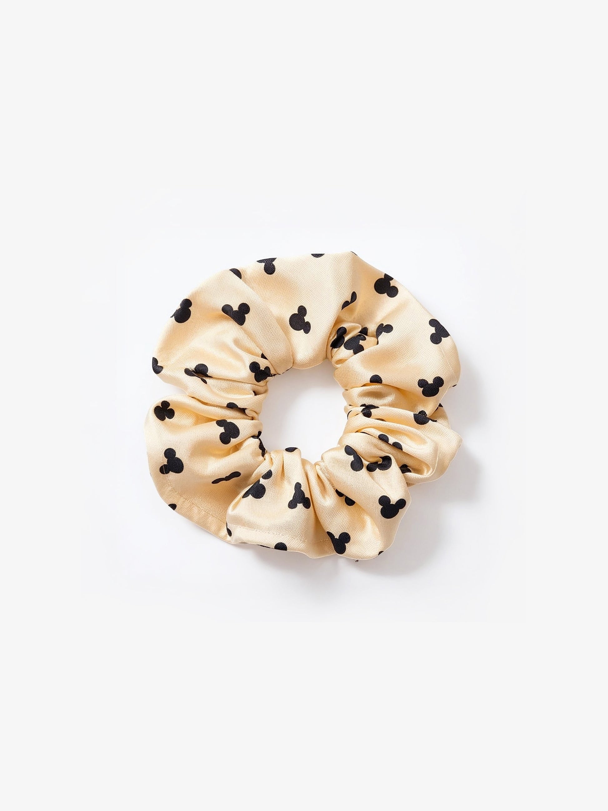 Silky Dot Scrunchie-1