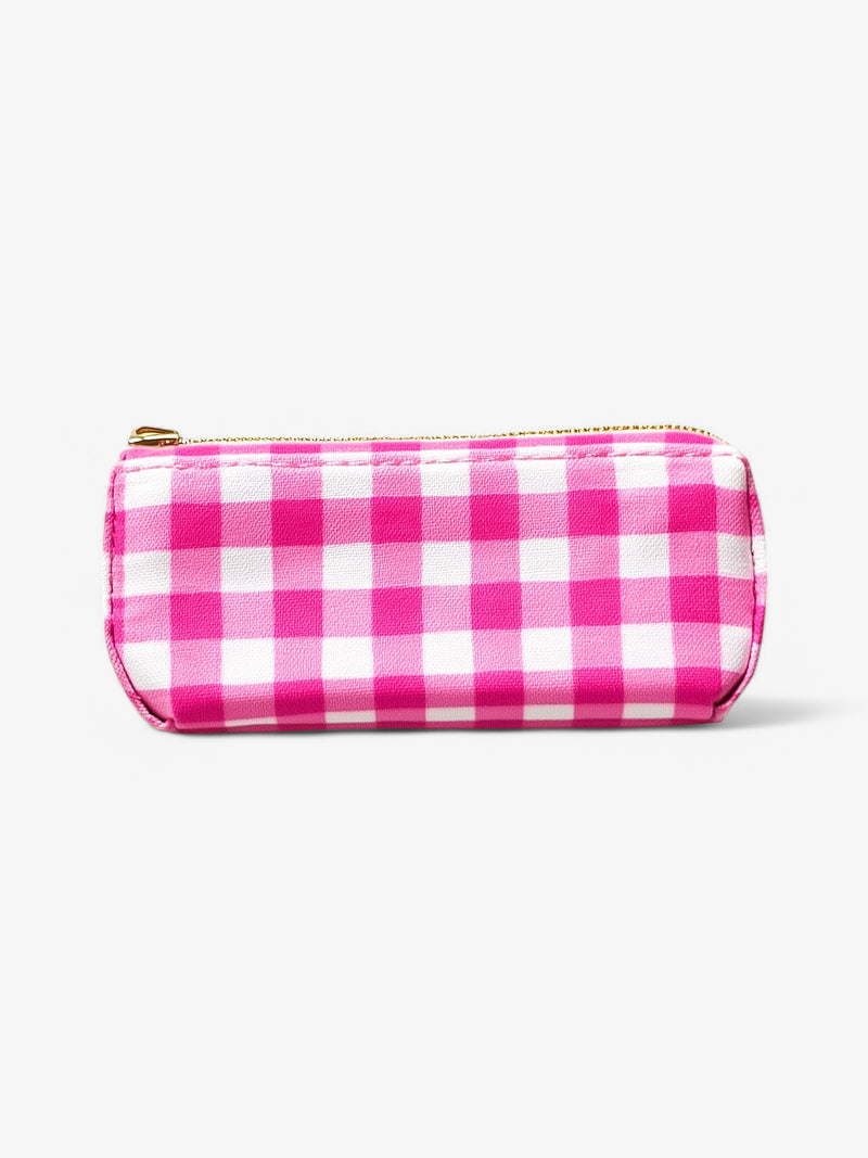 Checkered Pencil Pouch-zoom-