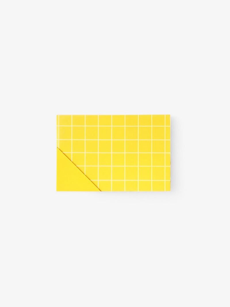 Bloc de notas adhesivas de cuadrícula-zoom-