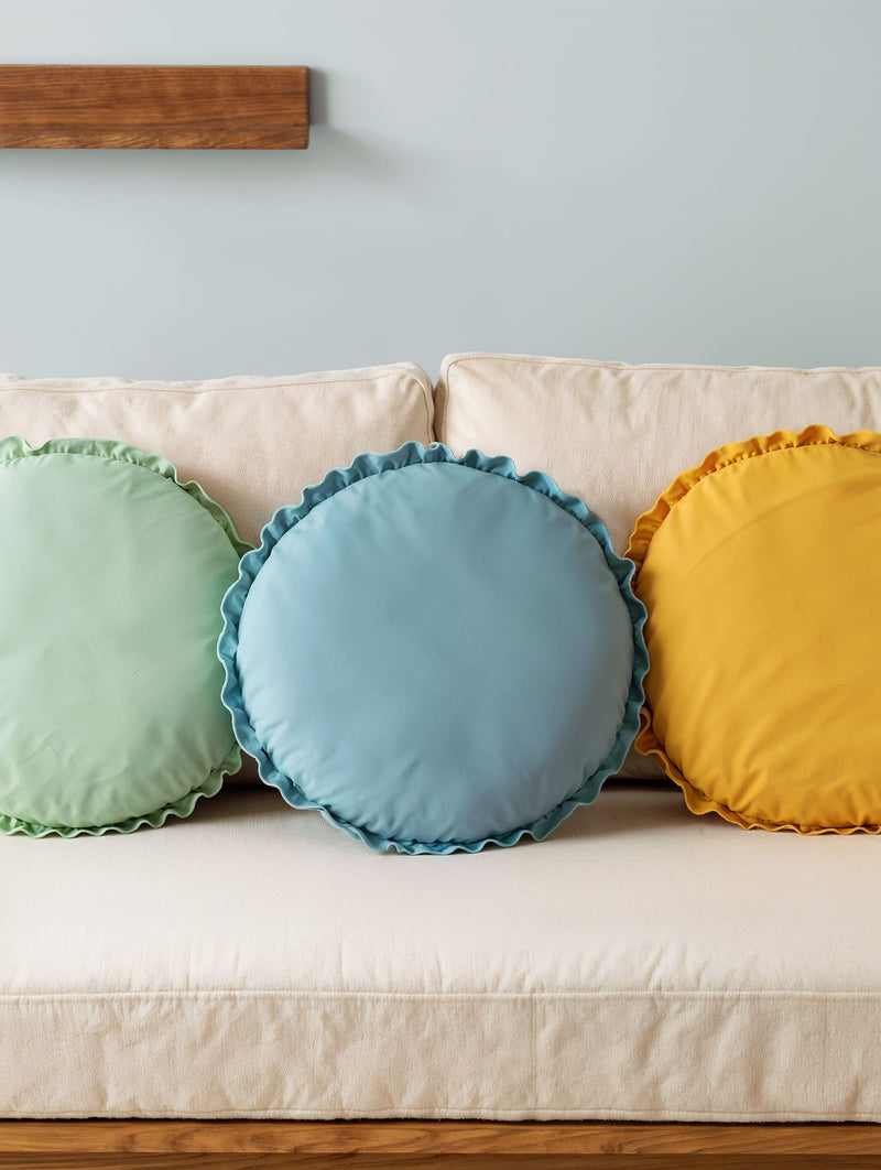 Ruffled Edge Cushion-zoom-