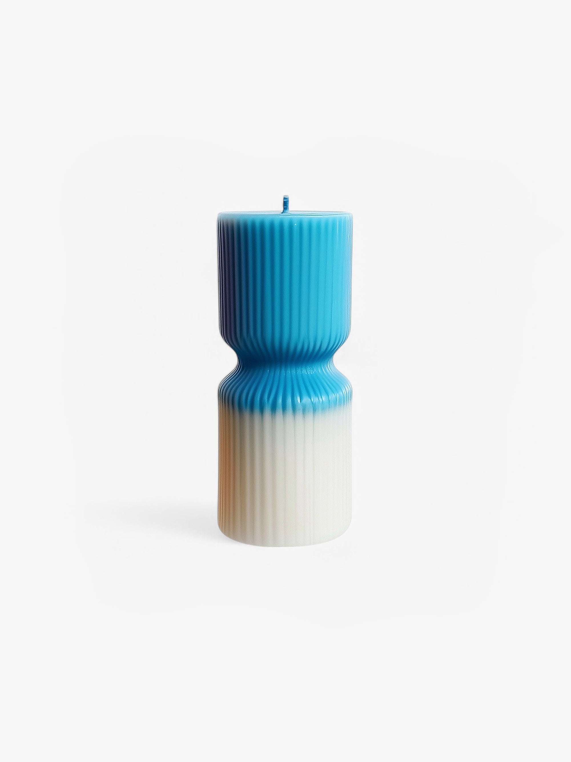 Vela de columna de dos tonos-zoom-2