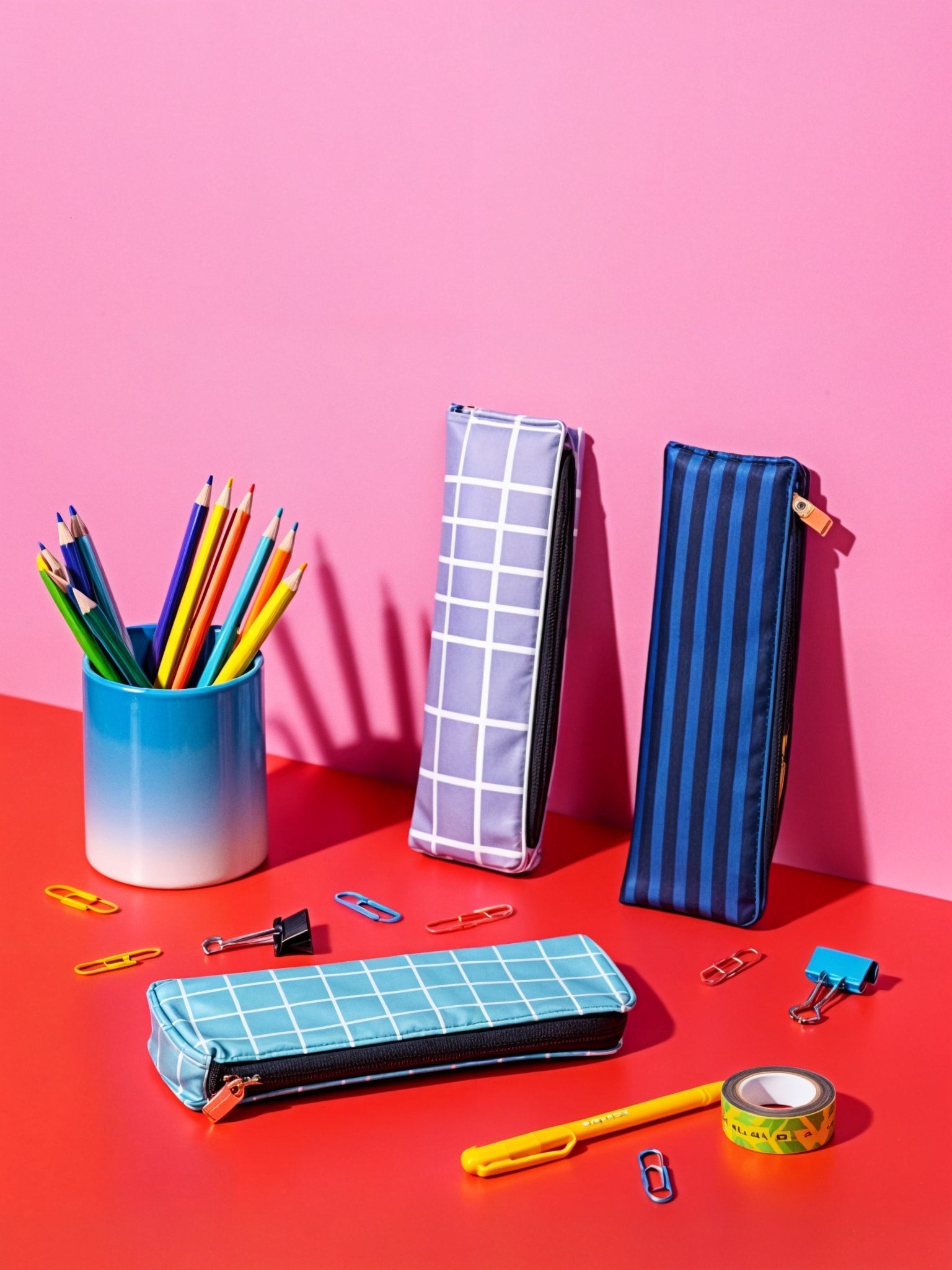 Grid Zipper Case-2