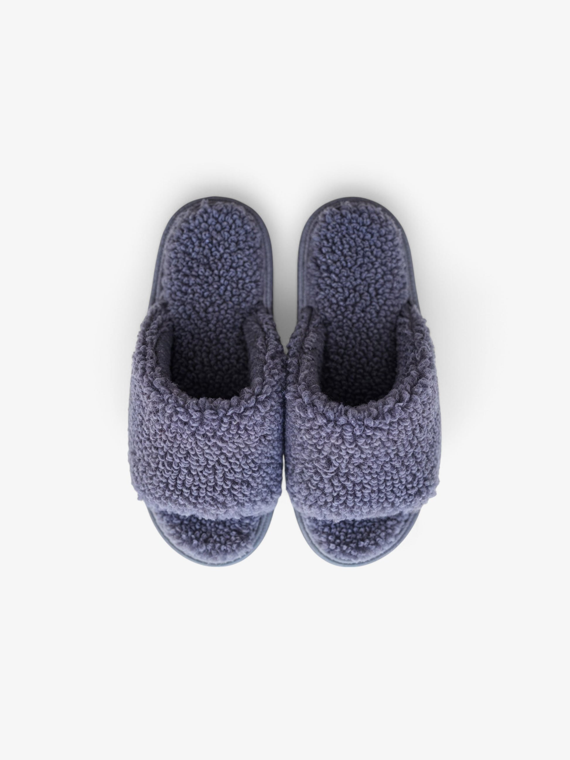 Pantuflas acogedoras con punta abierta-2