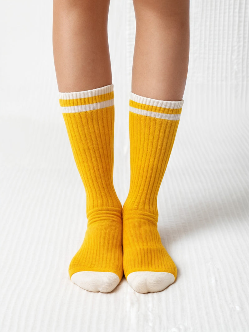 Chaussettes à rayures sportives-zoom-